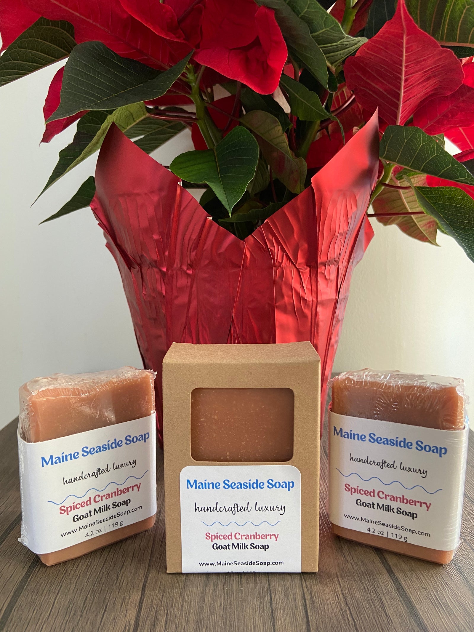 Spiced Cranberry Goat Milk Soap
