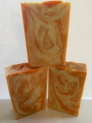 Upbeat Orange Goat Milk Soap