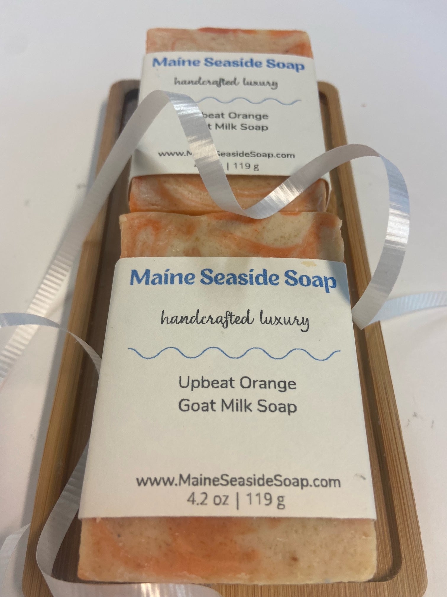 Upbeat Orange Goat Milk Soap